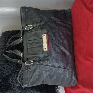 THE SAK LEATHER HANDBAG